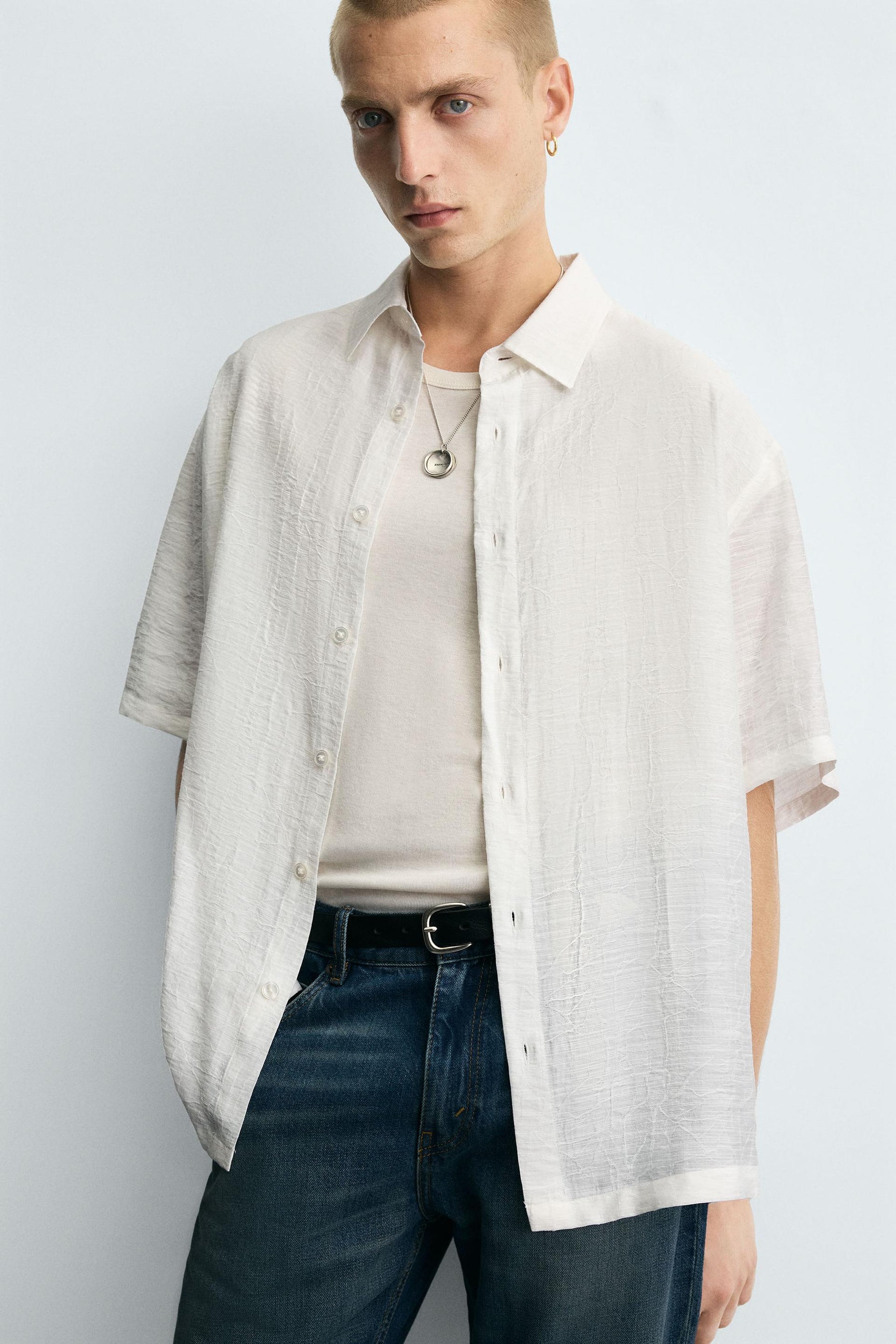 IRREGULAR JACQUARD SHIRT - Image 6