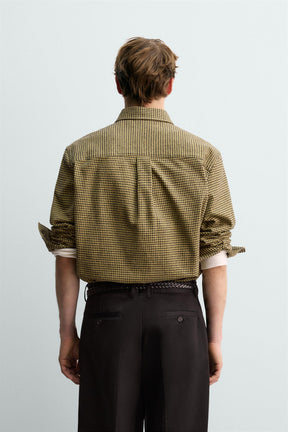 CHECK FLANNEL SHIRT AARON LEVINE X - Image 3