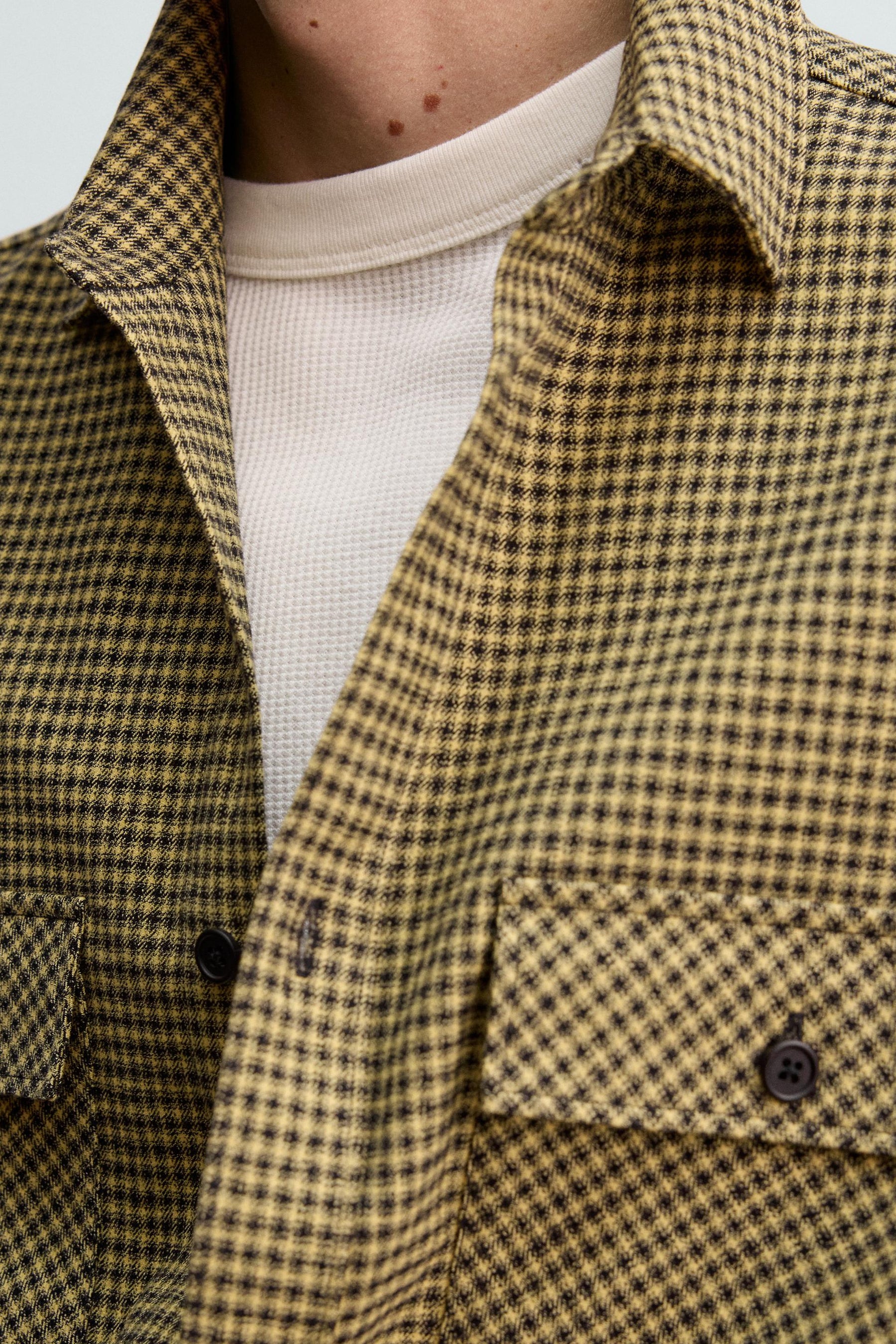 CHECK FLANNEL SHIRT AARON LEVINE X - Image 7