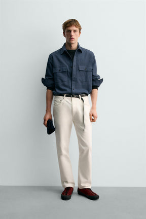 AARON LEVINE X CHECK FLANNEL SHIRT - Image 1