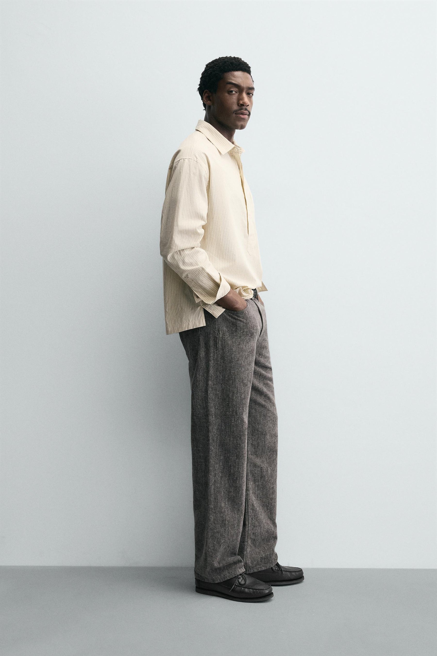 STRIPED POLO SHIRT - Image 4