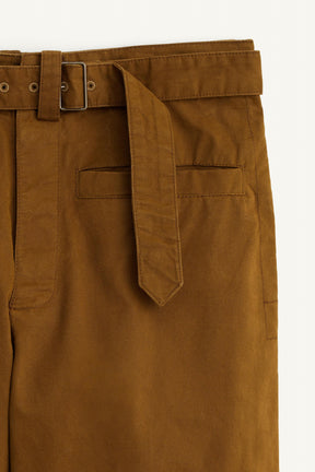 LIMITED EDITION TEXTURED TROUSERS WITH BELT - Image 7