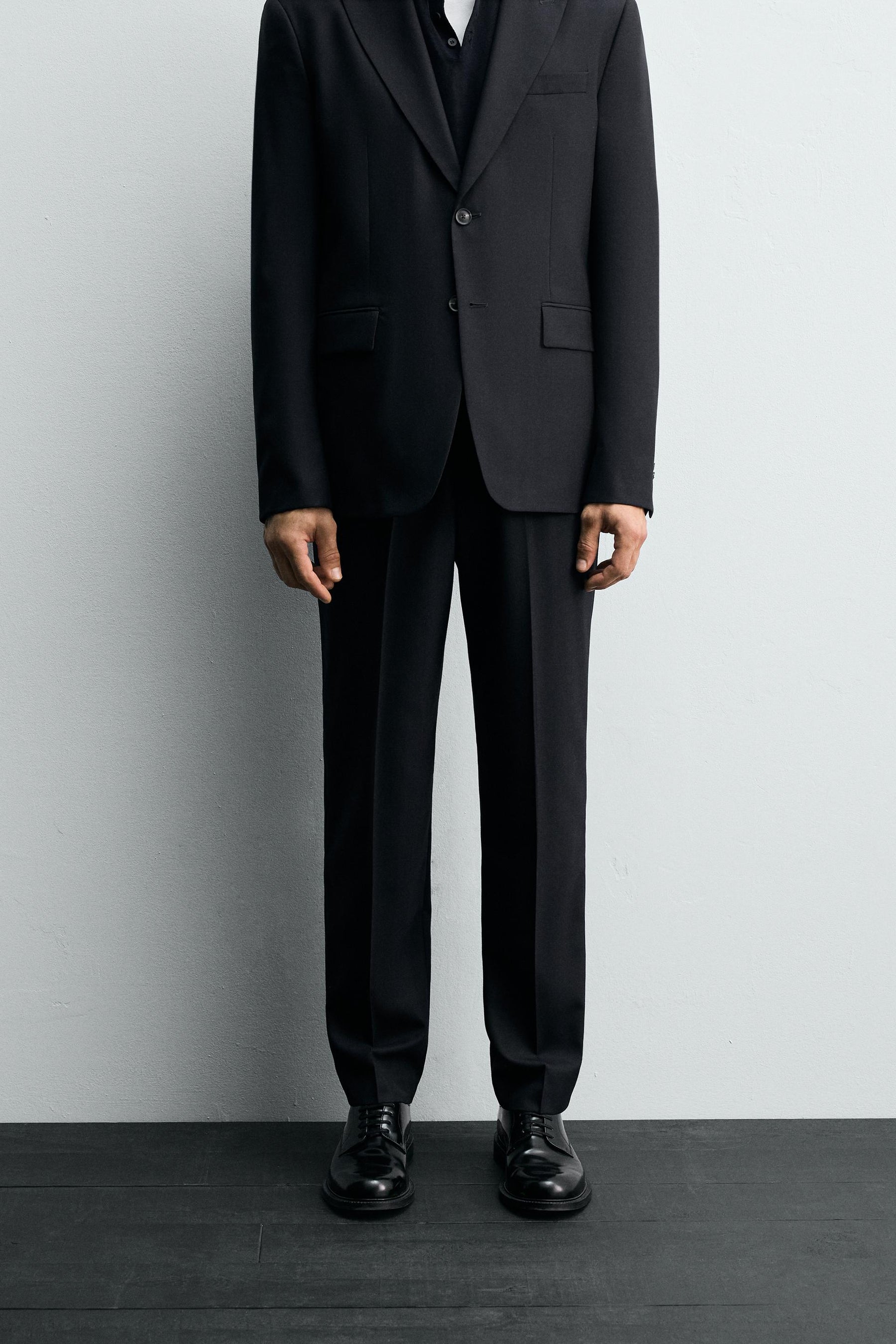 HERRINGBONE SUIT TROUSERS - Image 2