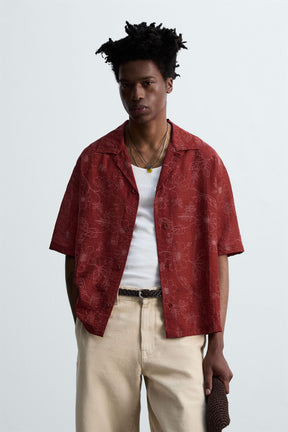 FLORAL TEXTURED SHIRT © OTIS KWAME KYE QUAICOE - Image 2