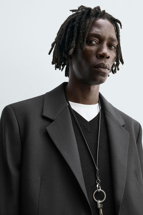 WOOL SUIT BLAZER - Image 5