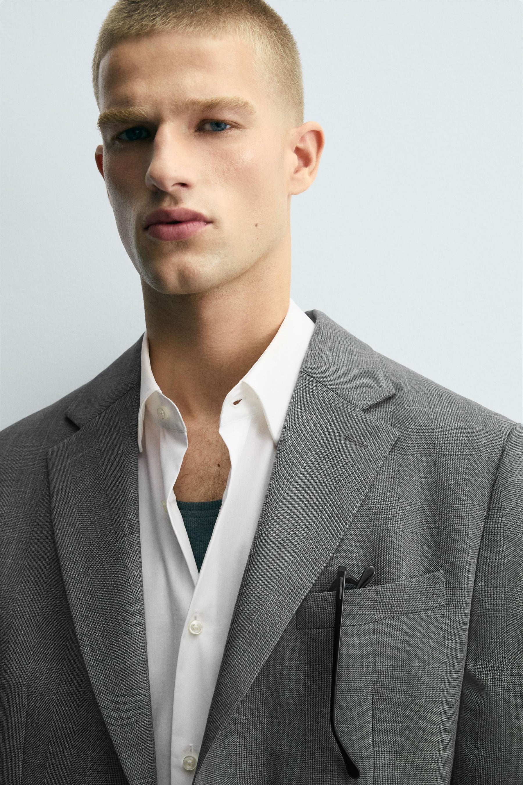 CHECK SUIT BLAZER - Image 6