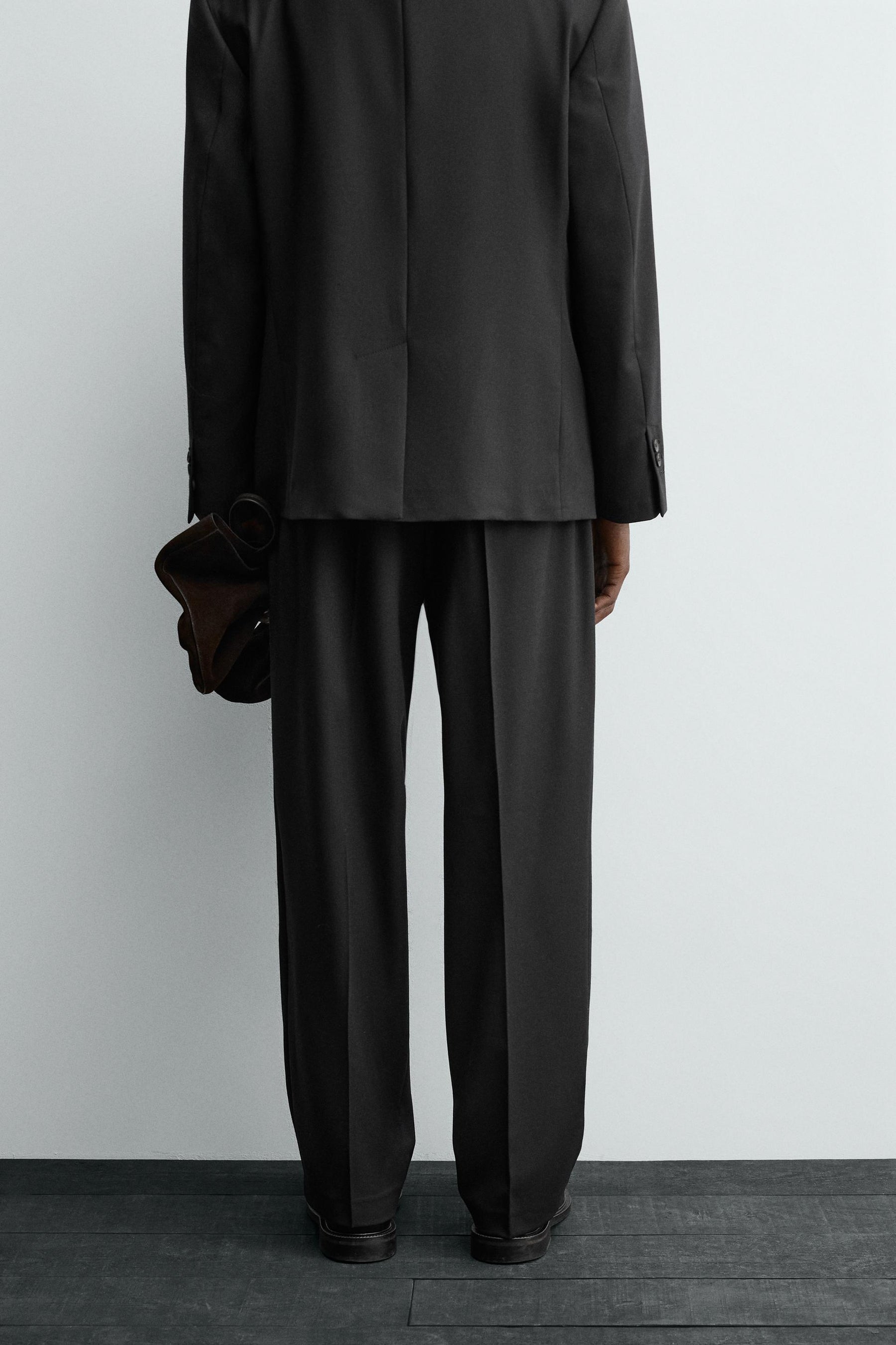 WOOL SUIT TROUSERS - Image 3