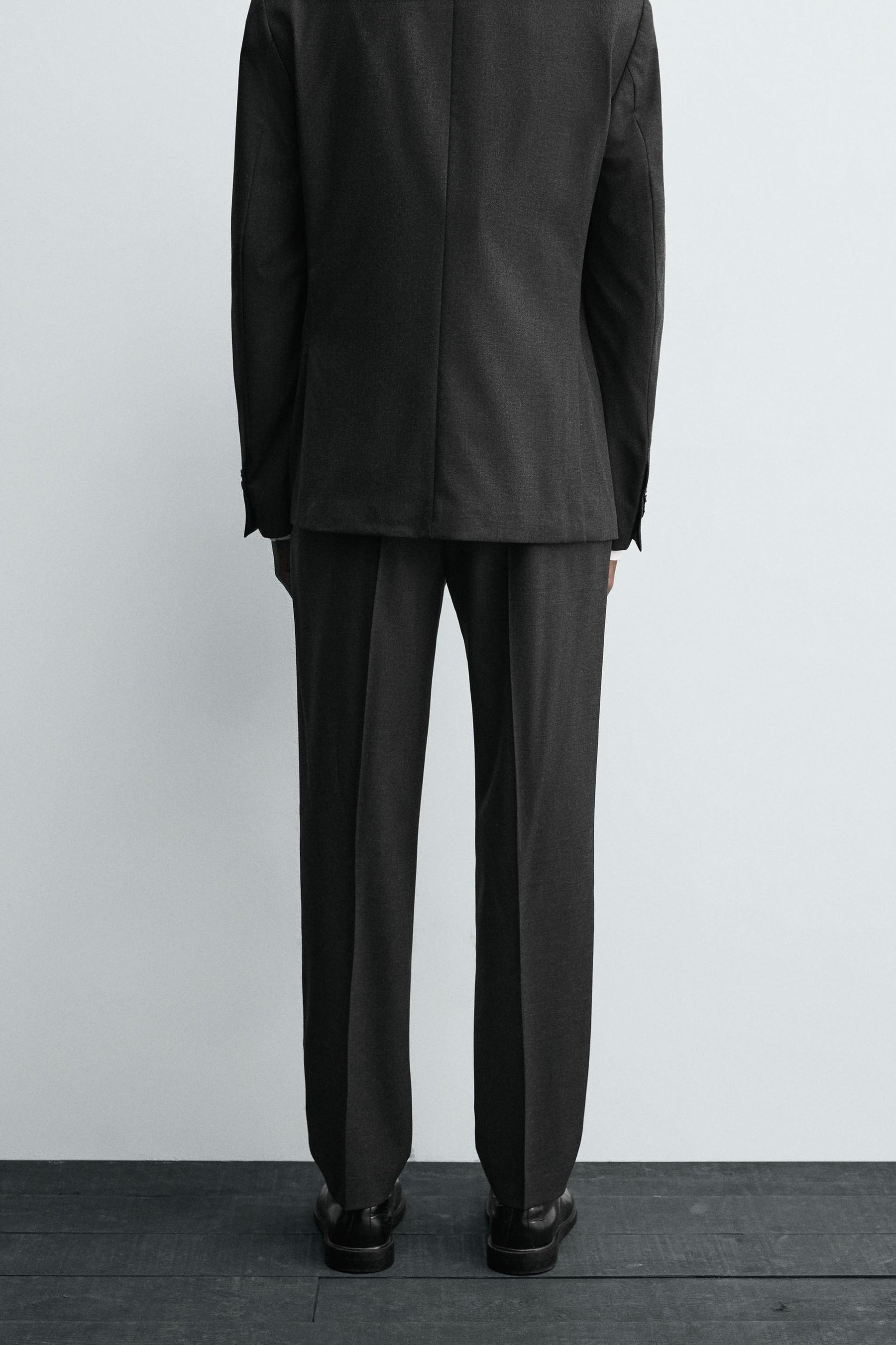 SLIM FIT SUIT TROUSERS - Image 3