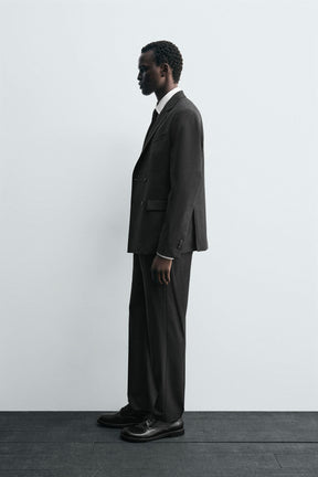 SLIM FIT SUIT TROUSERS - Image 4