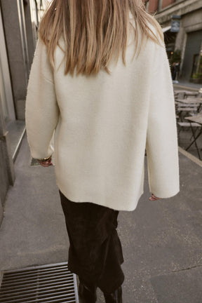 Cardigan mit V-Ausschnitt