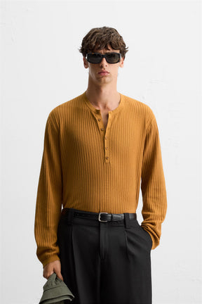 BAKER COLLAR KNIT T-SHIRT - Image 2