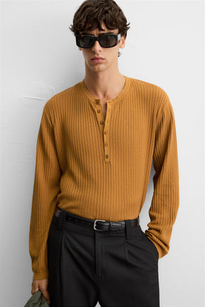BAKER COLLAR KNIT T-SHIRT - Image 5
