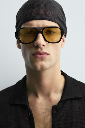 RELAXED FIT KNIT OVERSHIRT - Image 5