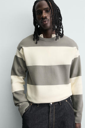 Textured Knit Pullover