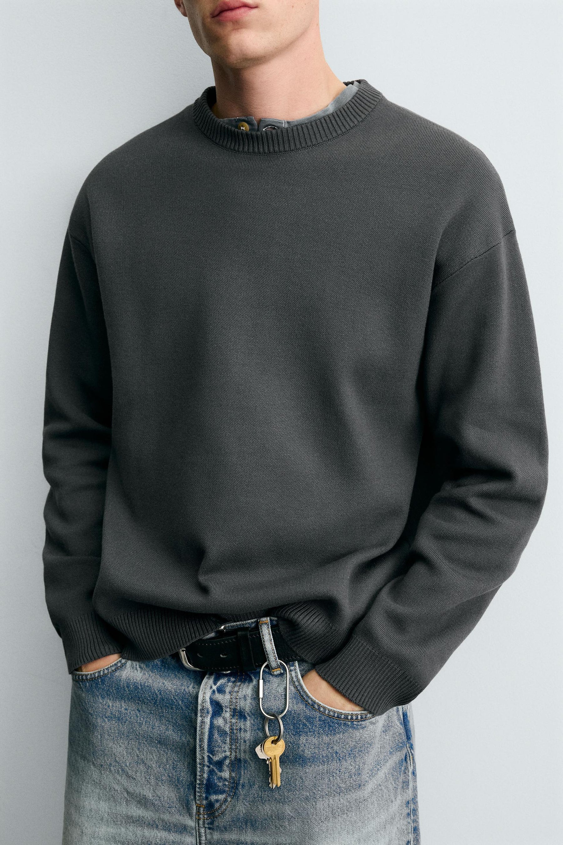 SOFT TEXTURED SWEATER - Image 5
