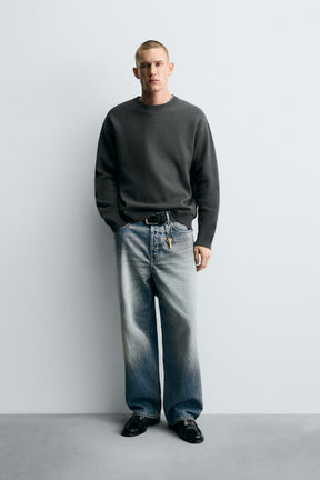 SOFT TEXTURED SWEATER - Image 1