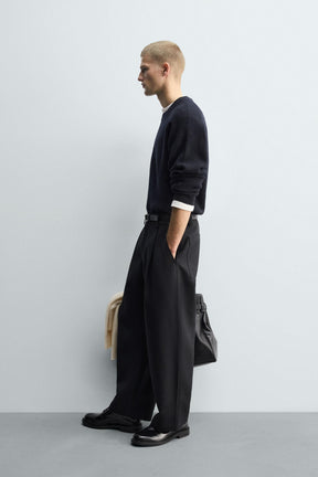 TEXTURED BOXY FIT JUMPER - Image 4