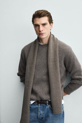 Textured Wool Pullover