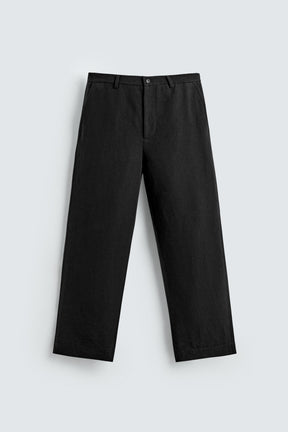 COTTON/LINEN SUIT TROUSERS - Image 7