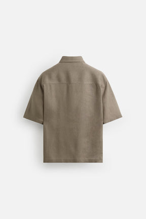 VISCOSE AND JUTE SHIRT - Image 6