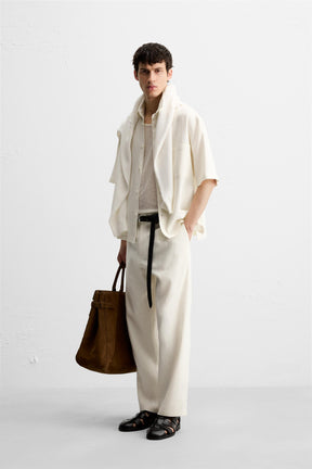VISCOSE-JUTE TROUSERS - Image 4