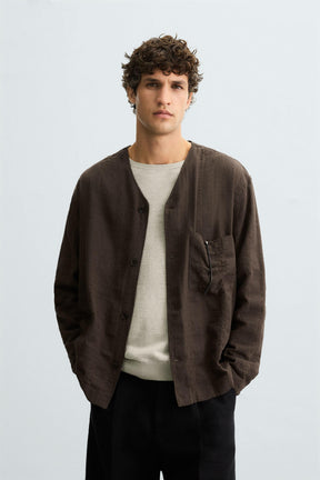 STRIPED JACQUARD SHIRT - Image 2