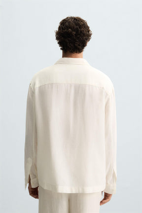 FLOWING REGULAR FIT SHIRT - Image 3