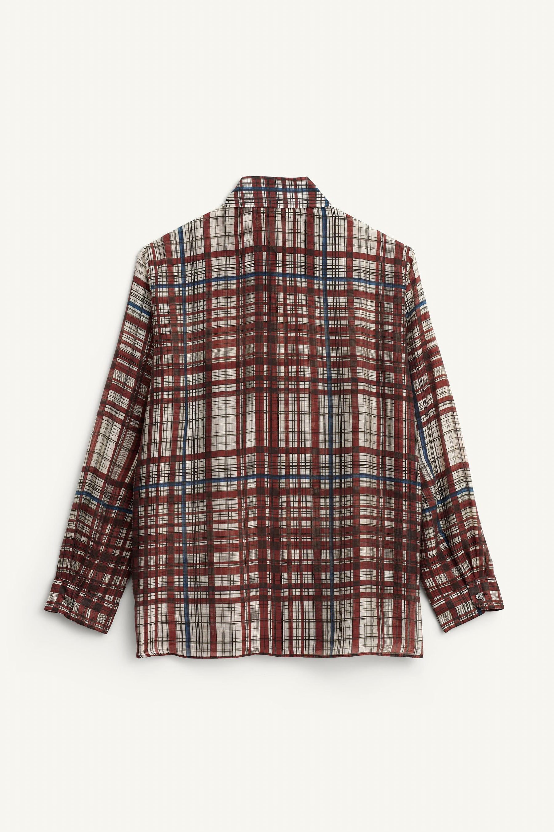 LIMITED EDITION FLOWING CHECK SHIRT - Image 6