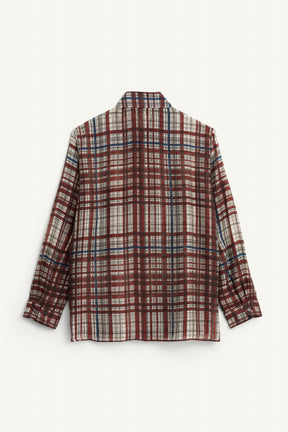 LIMITED EDITION FLOWING CHECK SHIRT - Image 6