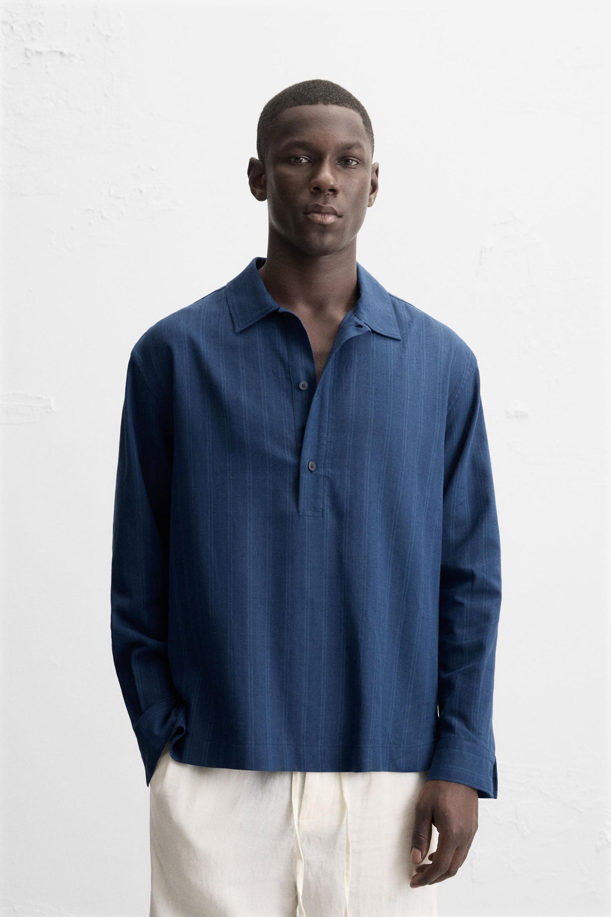 STRIPED POLO SHIRT - Image 2