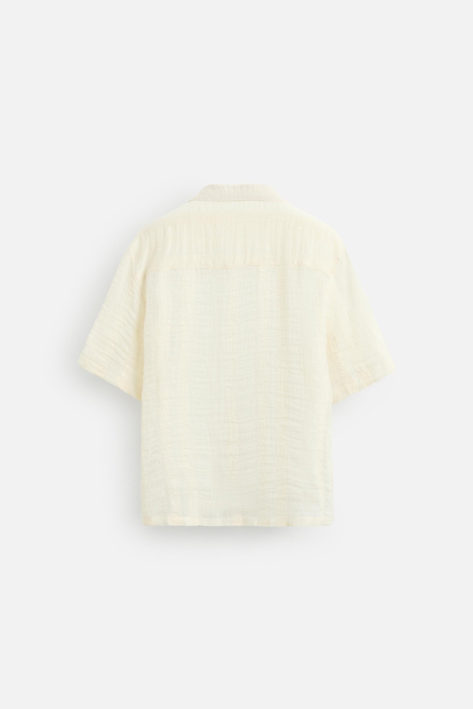 COTTON-LINEN JACQUARD SHIRT - Image 6