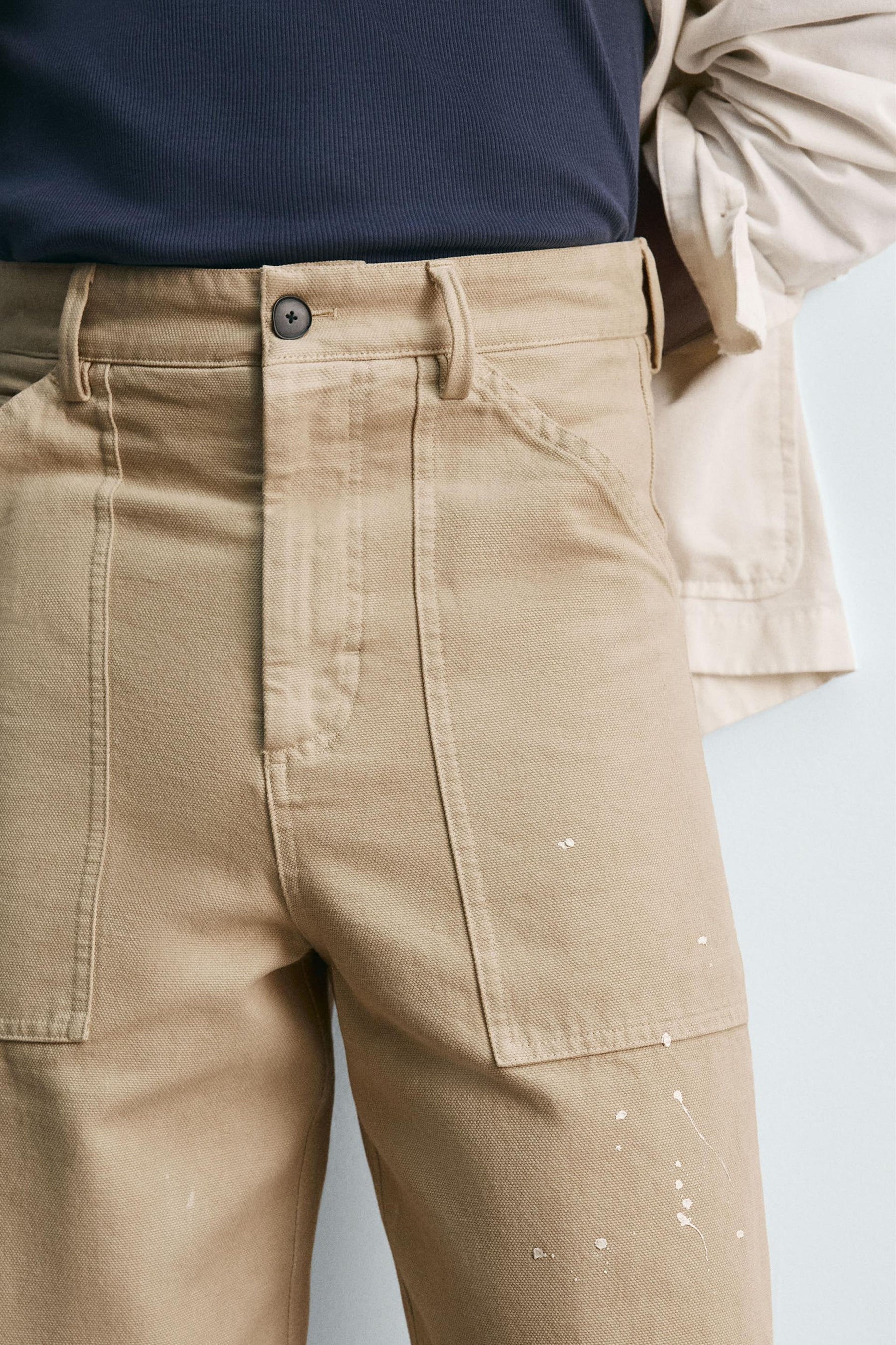 LIMITED EDITION PAINT SPLATTER TROUSERS - Image 5