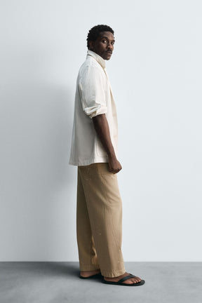 LIMITED EDITION PAINT SPLATTER TROUSERS - Image 4