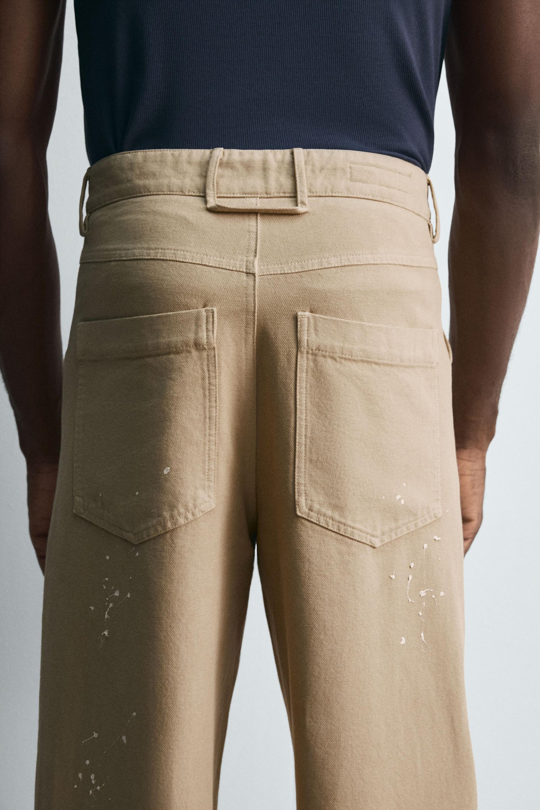LIMITED EDITION PAINT SPLATTER TROUSERS - Image 6