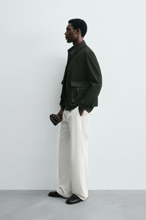 REGULAR FIT JACKET WITH POCKETS - Image 4