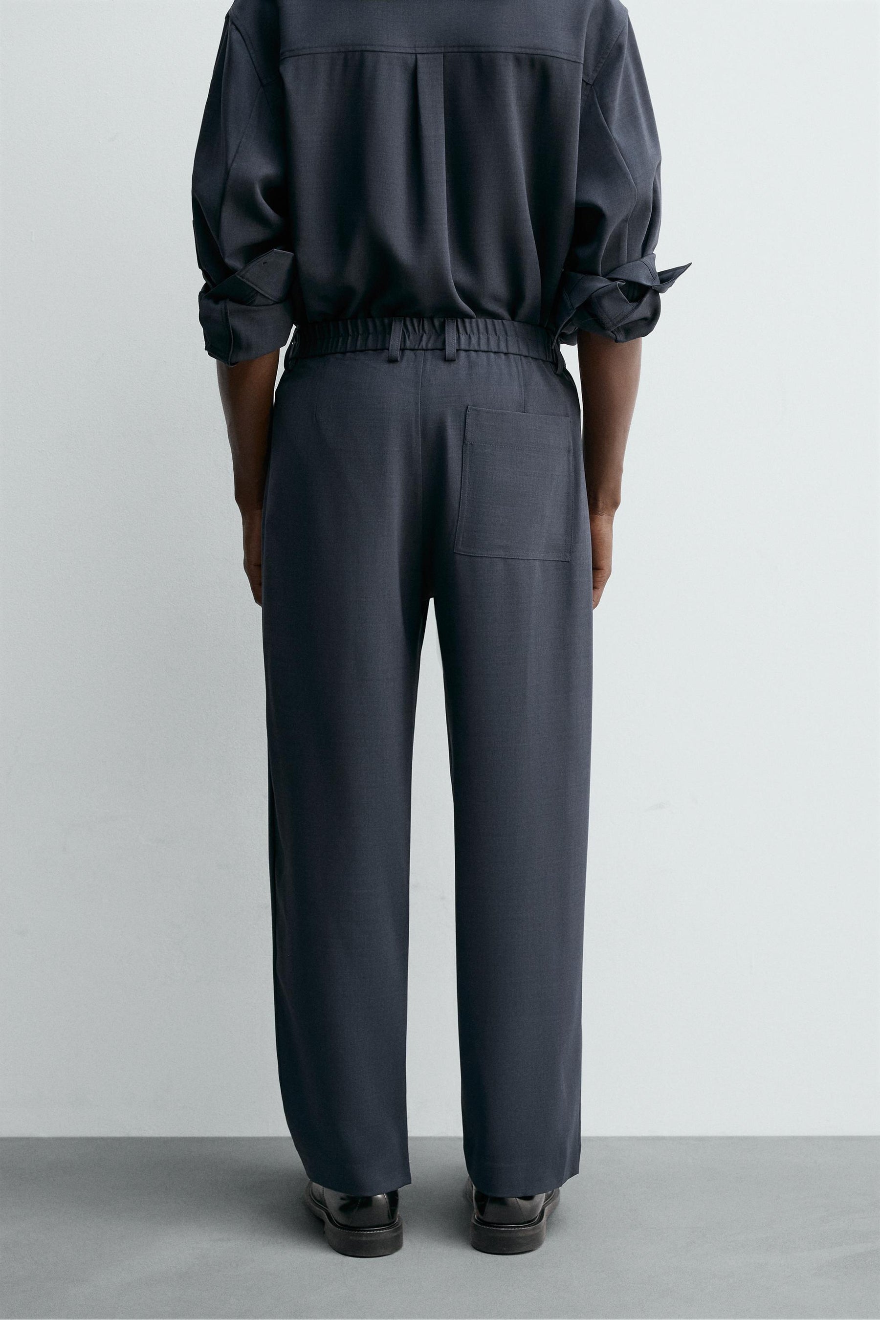 RELAXED FIT FLOWING TROUSERS - Image 3