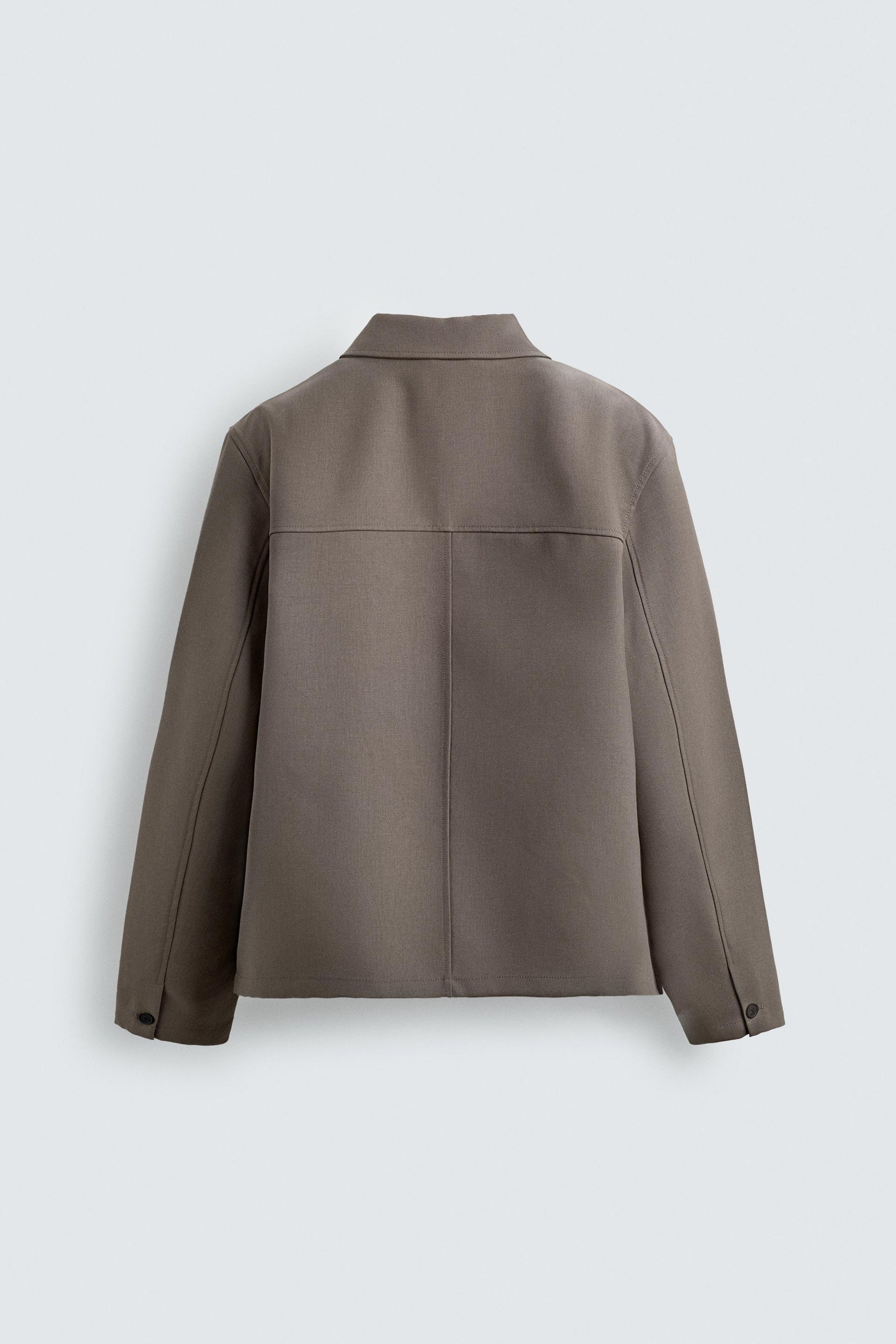 RELAXED FIT OVERSHIRT WITH POCKETS - Image 9