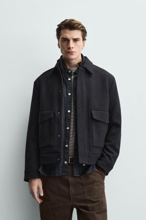 Detachable Collar Jacket