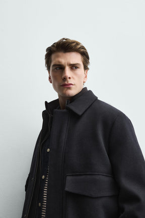 Detachable Collar Jacket