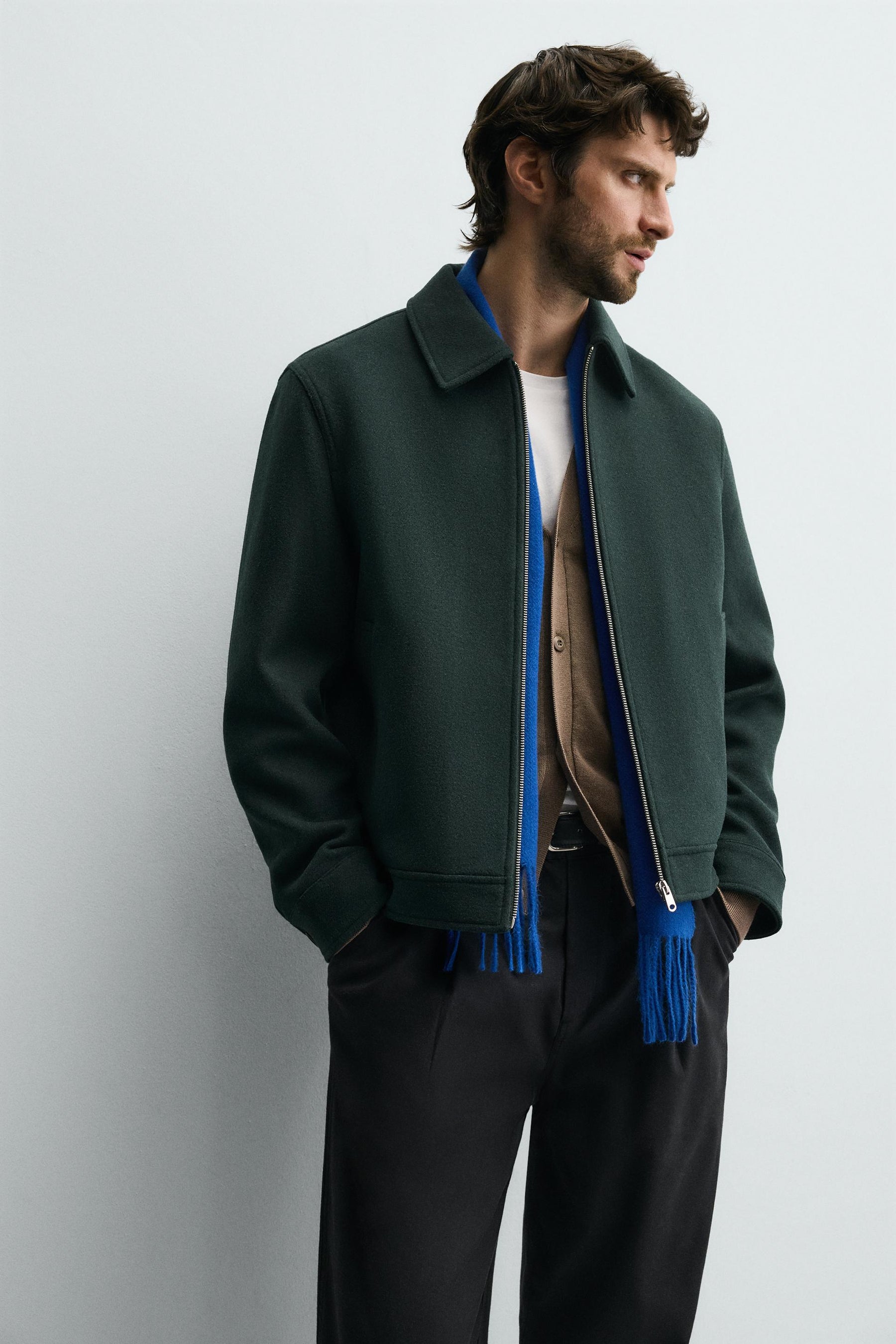 WOOL-BLEND JACKET WITH ZIP - Image 6