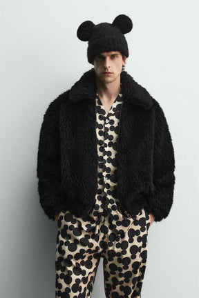 FAUX FUR JACKET HARRY LAMBERT FOR X DISNEY - Image 2