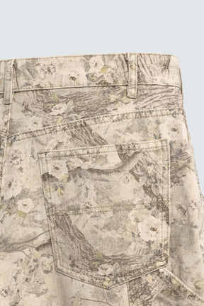 ABSTRACT PRINT CARPENTER TROUSERS - Image 8