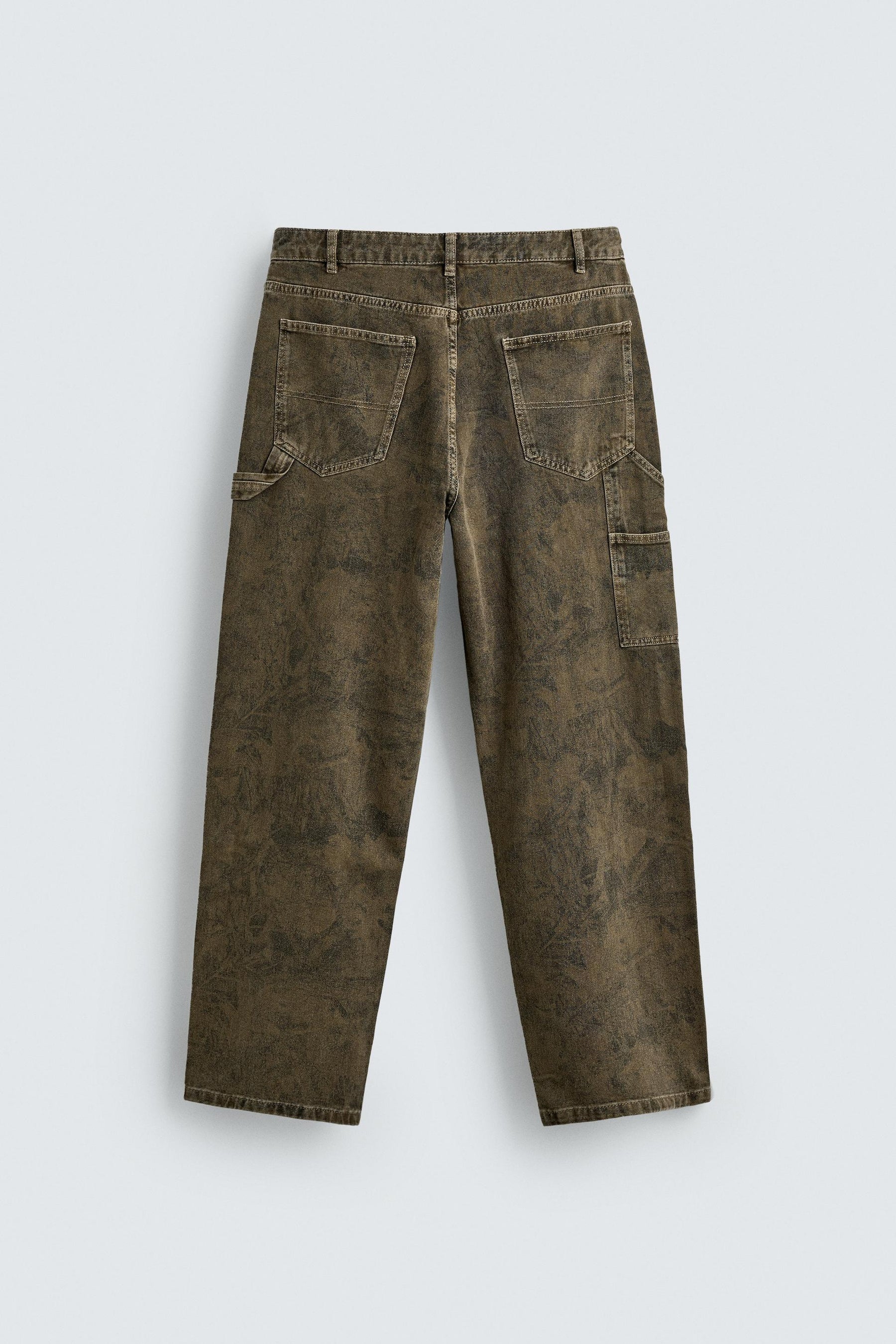 ABSTRACT PRINT CARPENTER TROUSERS - Image 8