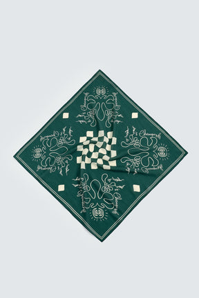 CONTRAST PRINT BANDANA - Image 1