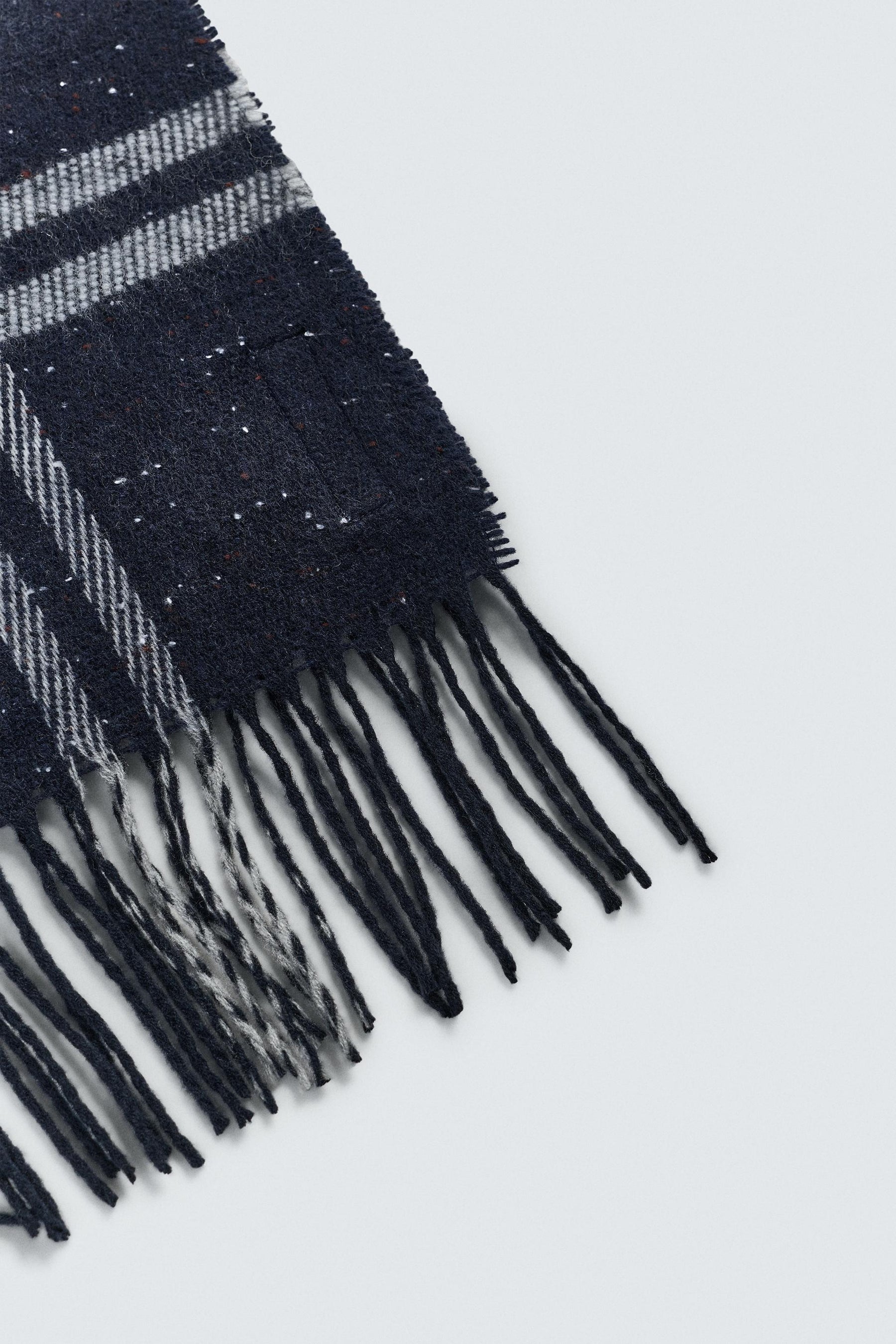 CHECK WOOL BLEND SCARF - Image 6