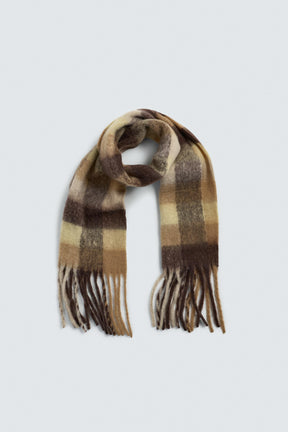 BRUSHED CHECK SCARF - Image 4