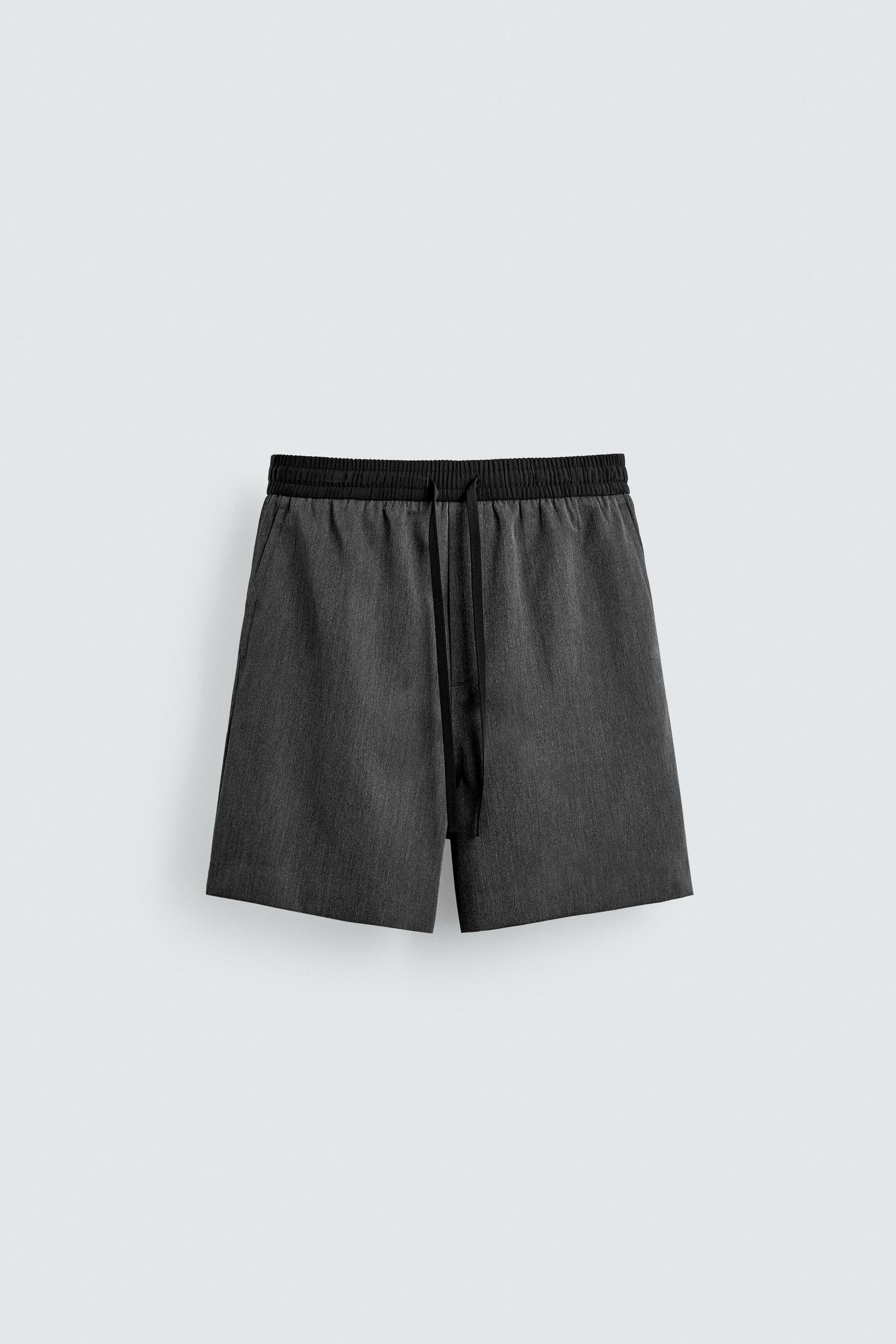 CONTRAST WAIST BERMUDA SHORTS - Image 6
