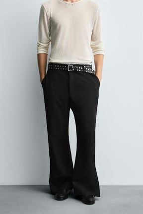 FLARE FIT TROUSERS - Image 2