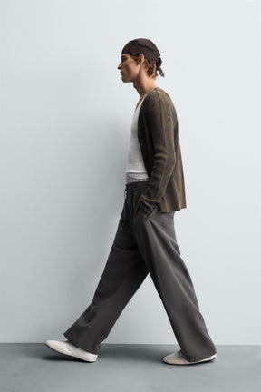FLOWING TROUSERS WITH STITCHING - Image 6