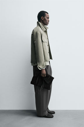 Boxy Pocket Overshirt